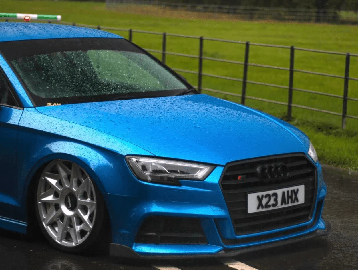 AUDI A3 S-LINE & S3 FACELIFT SALOON 8V CARBON FIBRE SPLITTER - Image 3