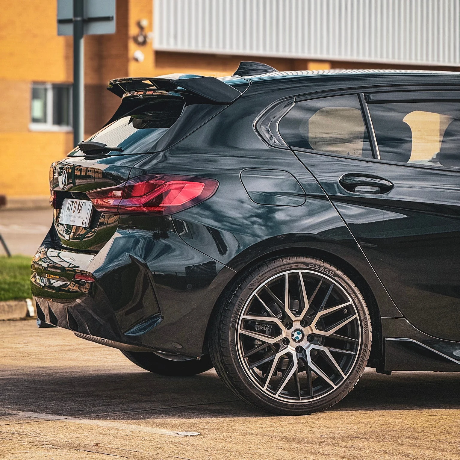 BMW F40 Roof Spoiler Gloss Black - Image 5