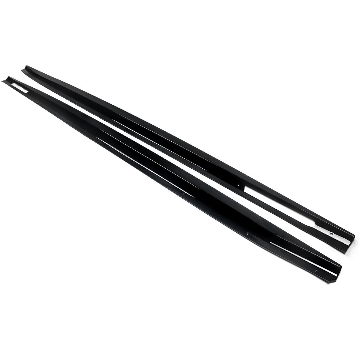 BMW 4 Series G22, G23, M Sport Side Extensions Pre-LCI (Gloss Black) - Image 3