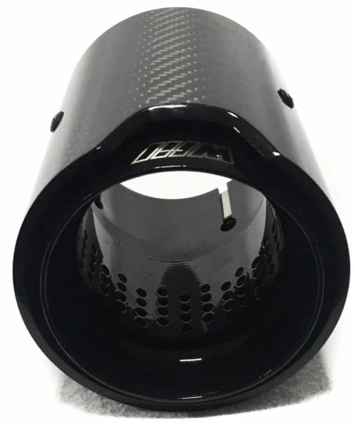 BMW Carbon Fibre Exhaust Tips | Black Stainless Steel (Set of 2) - Image 3