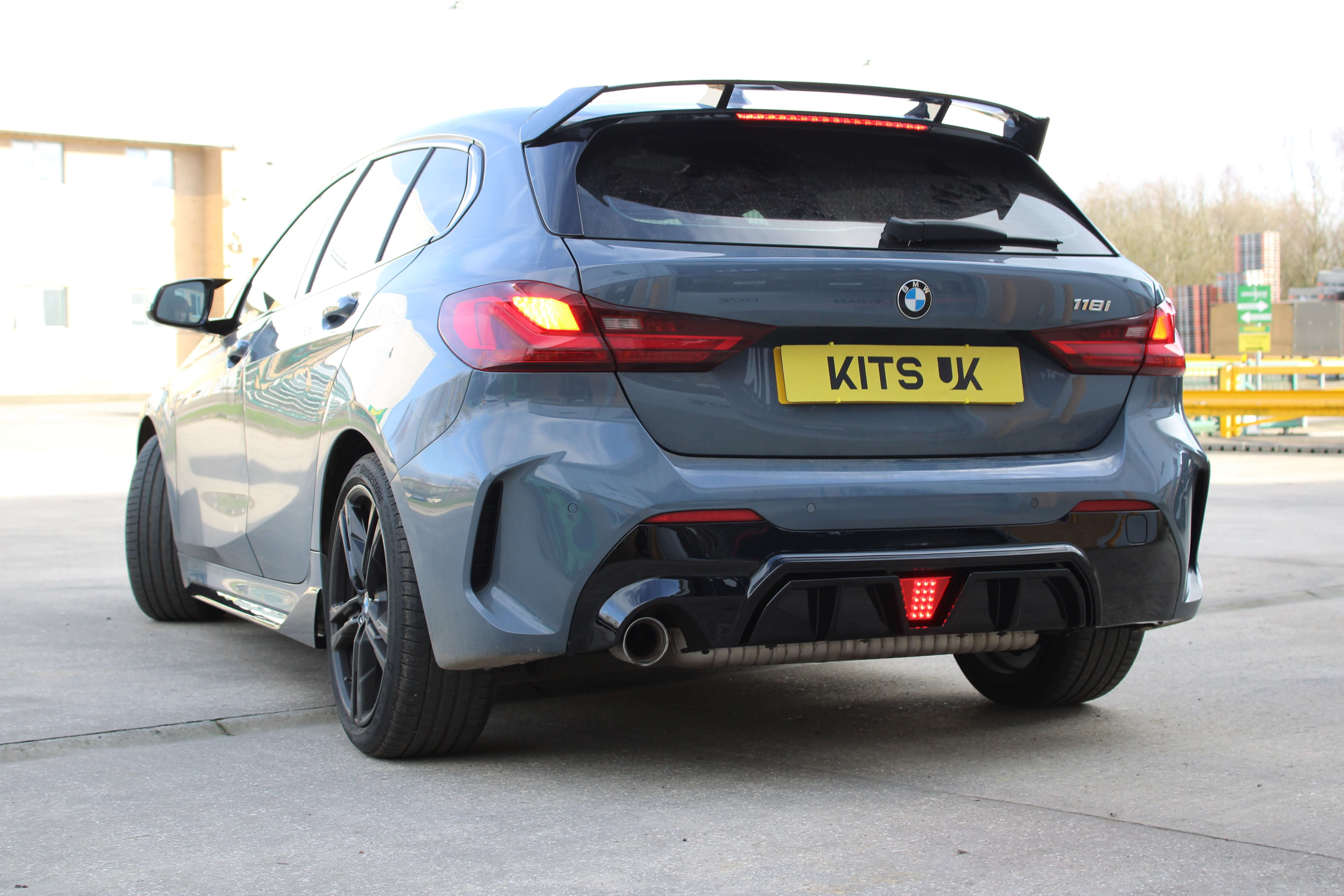 BMW F40 LED diffuser V2 - Gloss Black - Image 3