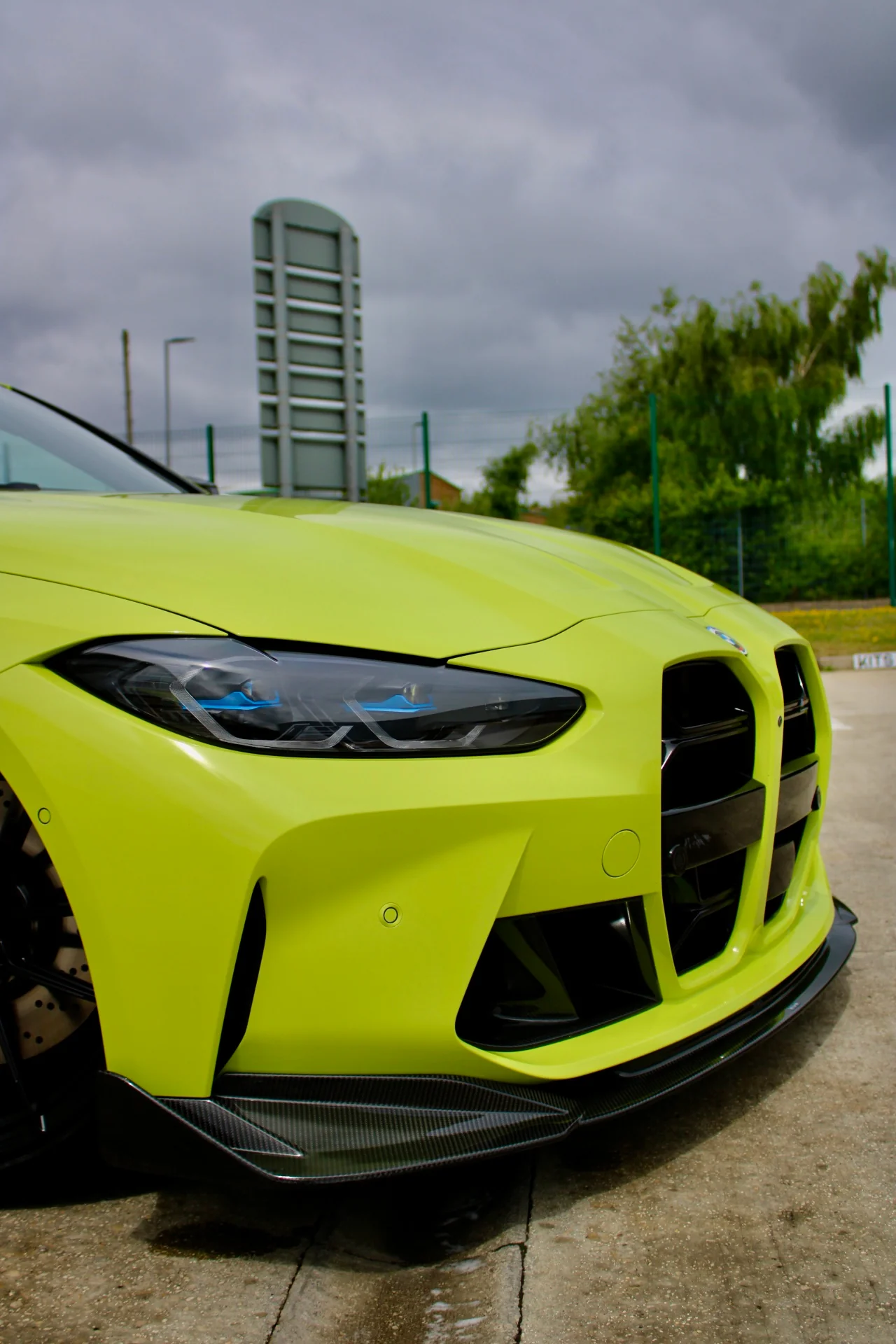 BMW G80G81G82G82 Gloss Black CSL Style Grille (With/Without ACC) - Image 8