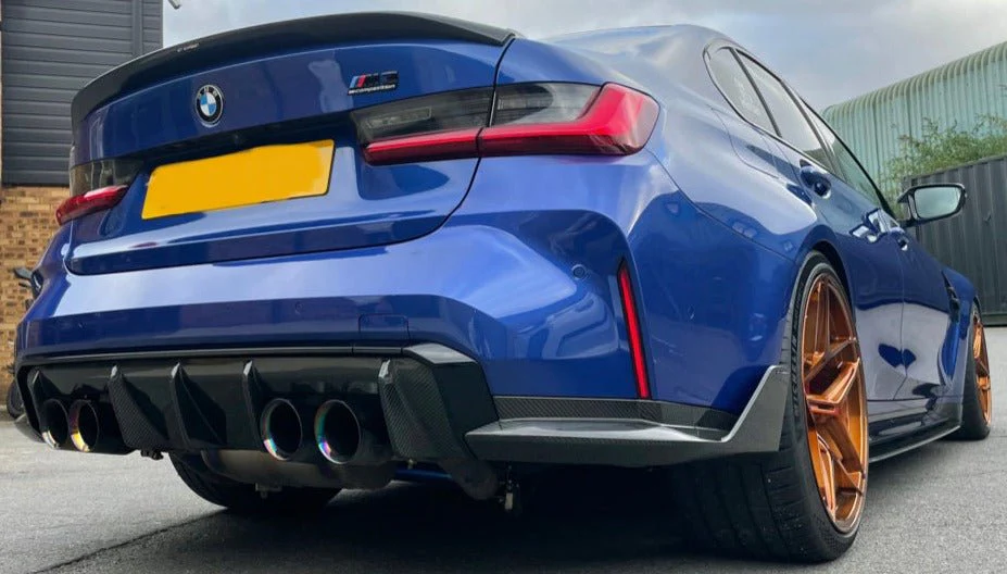 BMW G80 M3/G20 - Carbon Fibre OEM Style Boot Spoiler - Image 3