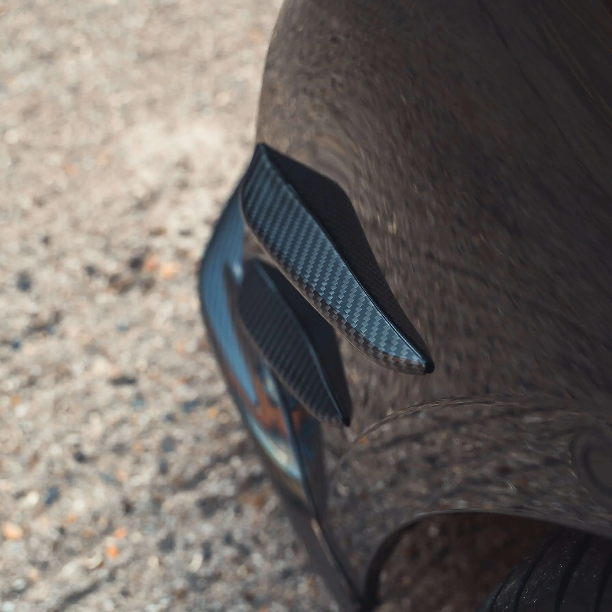 BMW G87 M2 CARBON FIBRE FRONT BUMPER CANARDS - Image 7