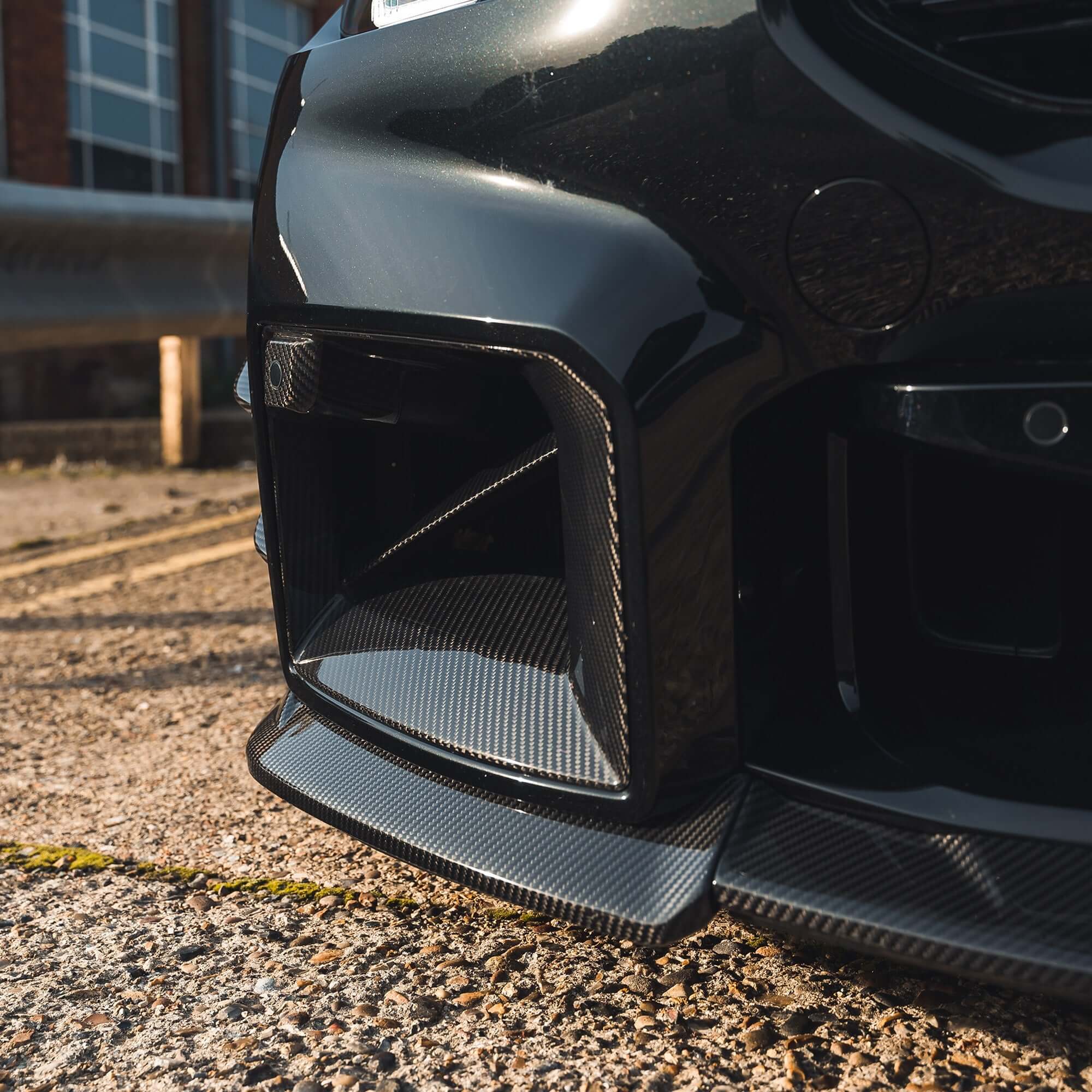 BMW G87 M2 CARBON FIBRE FRONT DUCTS - Image 3