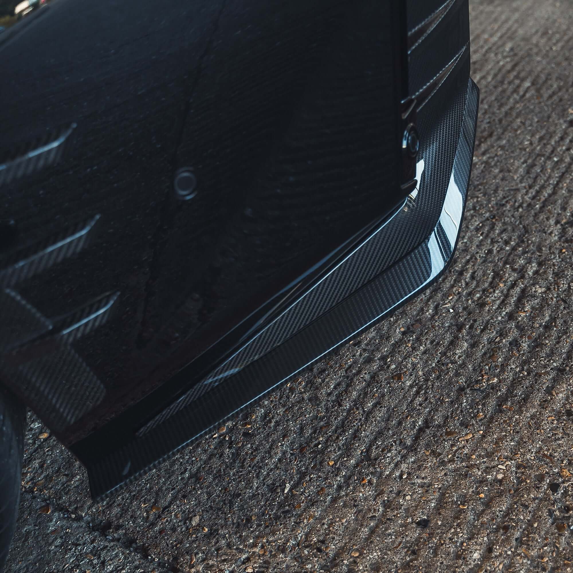 BMW G87 M2 CARBON FIBRE REAR BUMPER CORNERS - CT DESIGN - Image 3