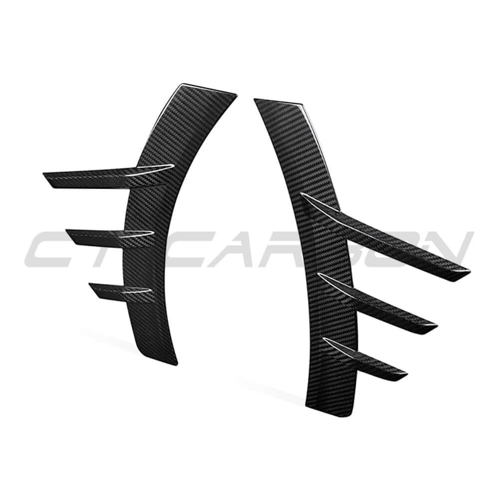 BMW G87 M2 CARBON FIBRE REAR SIDE FENDER TRIM - Image 6