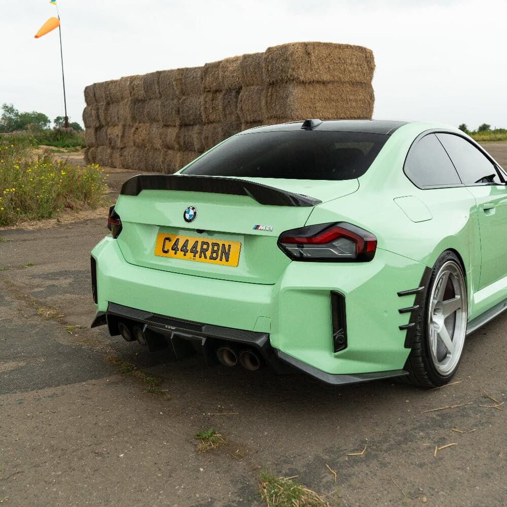 BMW G87 M2 CARBON FIBRE REAR SIDE FENDER TRIM - Image 8