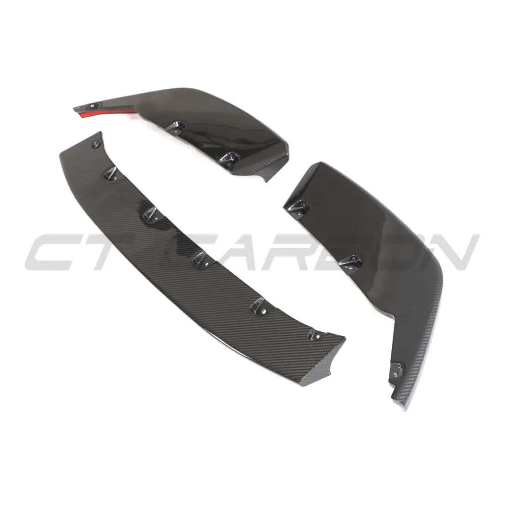 BMW G87 M2 Carbon Fibre Front Splitter – CT Design - Image 7