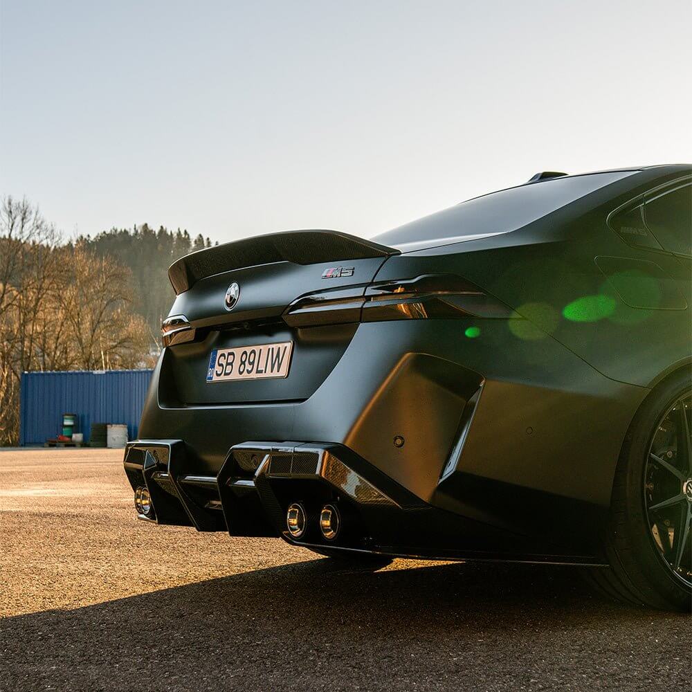 BMW G90 G99 M5 Carbon Fibre Rear Diffuser – CT Design - Image 4