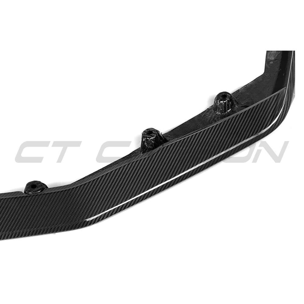 BMW G90 G99 M5 Carbon Fibre Front Splitter MP Style - Image 5