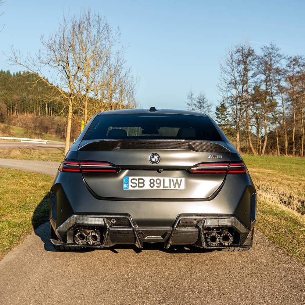 BMW G90 M5 & G60 5 Series Carbon Fibre Spoiler – CT Design - Image 4