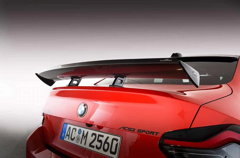 BMW M2 G87 Carbon Fibre Racing Rear Wing (AC SCHNITZER) - Image 2