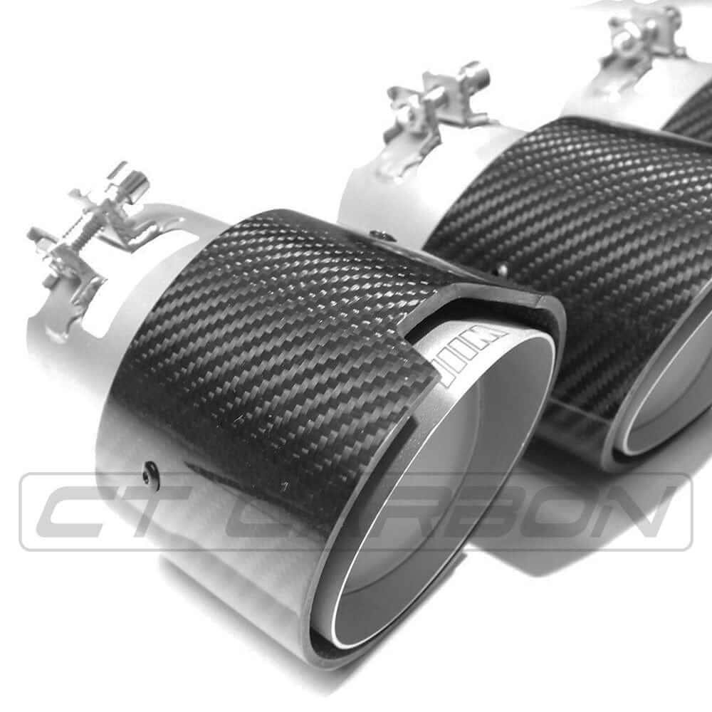 BMW M2, M3, M4 G87/G80/G81/G82/G83 CARBON EXHAUST TIPS - STAINLESS (SET OF 4) - Image 7