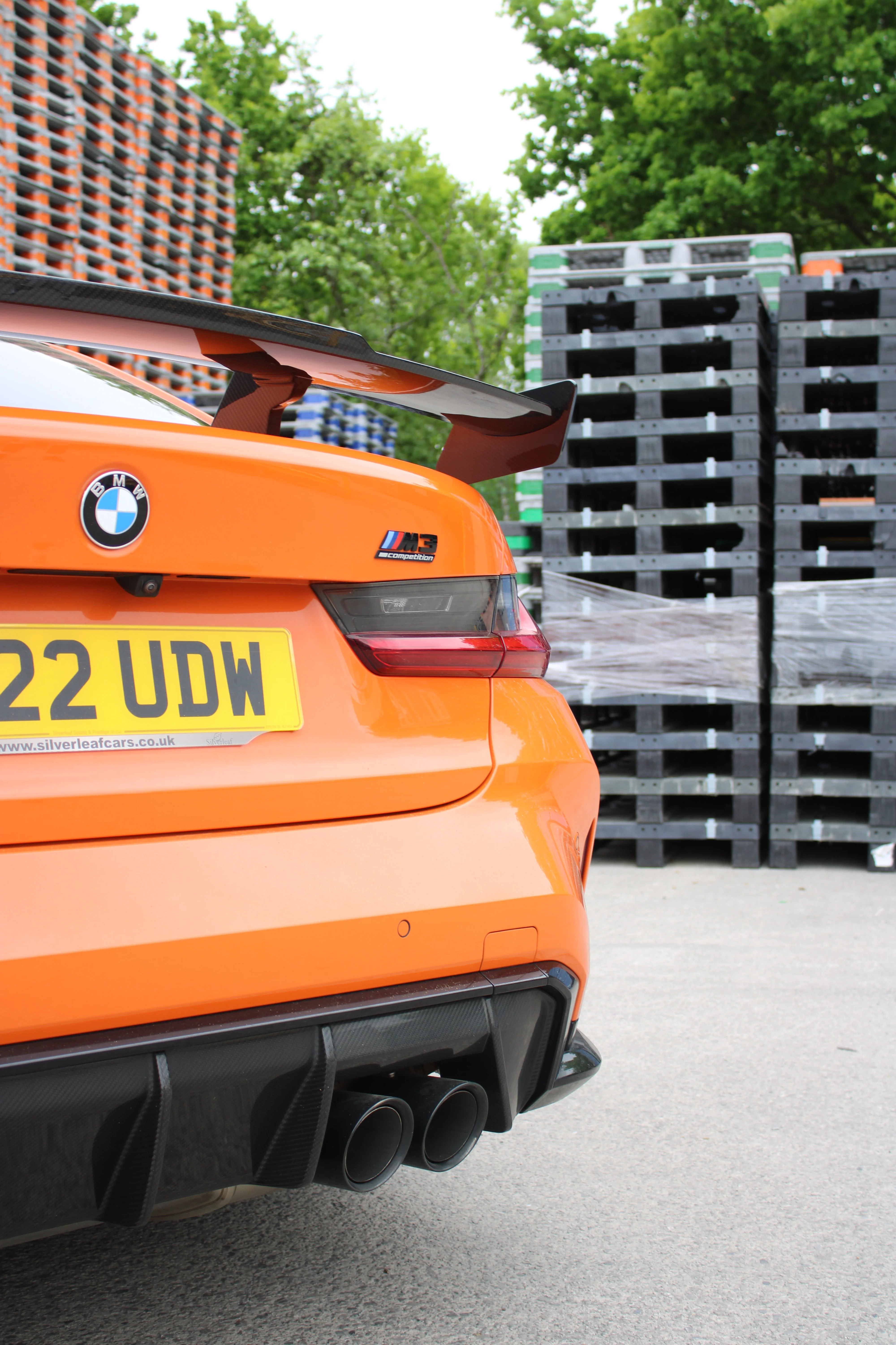 BMW M3 Black Tailgate Badge - Image 3