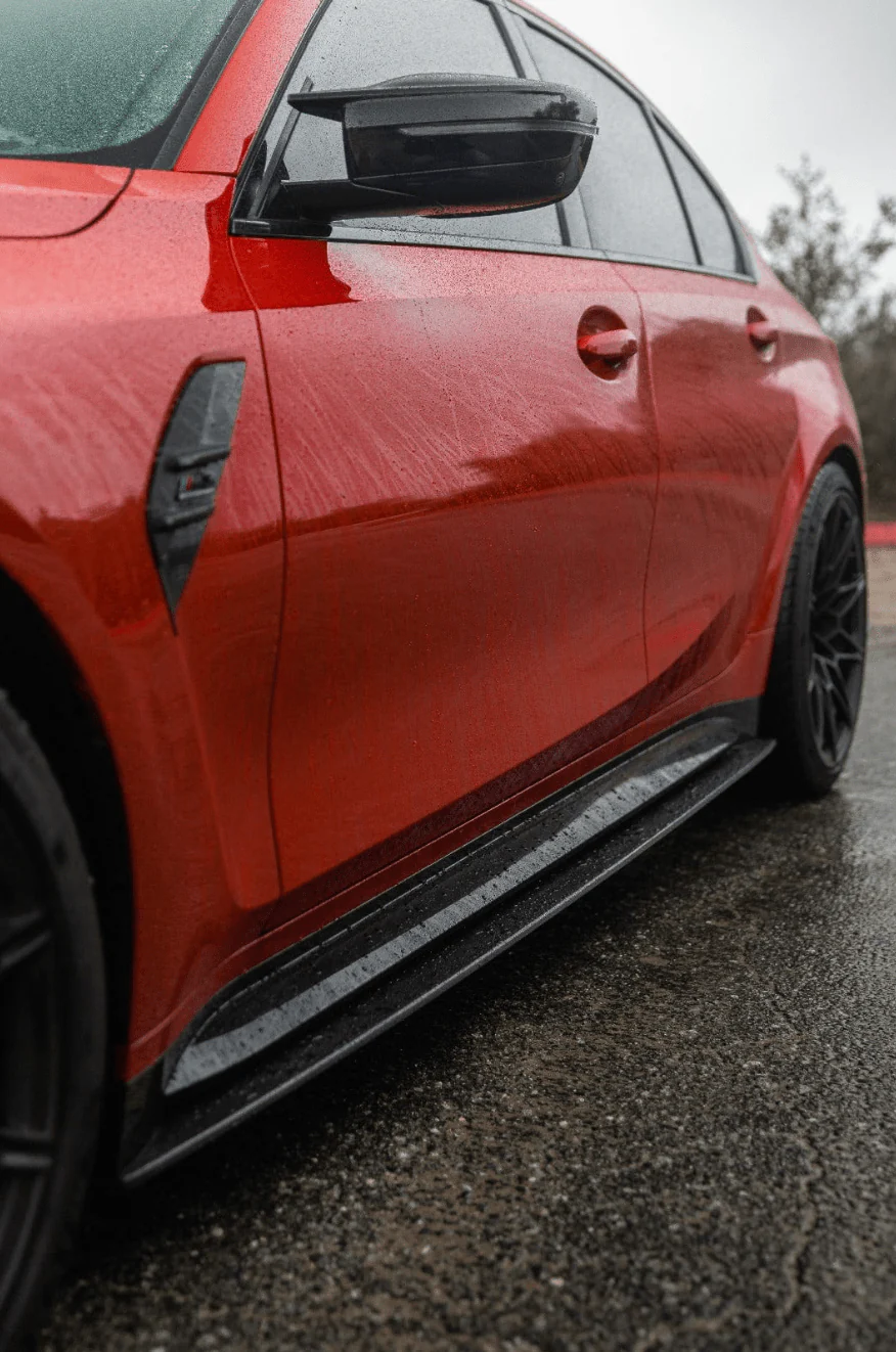 BMW M3 G80/G81 - Carbon Fibre Side Skirt Replacement & Extension - CT Design - Image 3