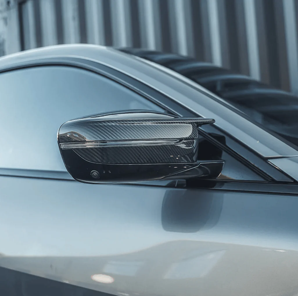 BMW M3/M4 Carbon Fibre Mirror Caps (RHD) - Image 3