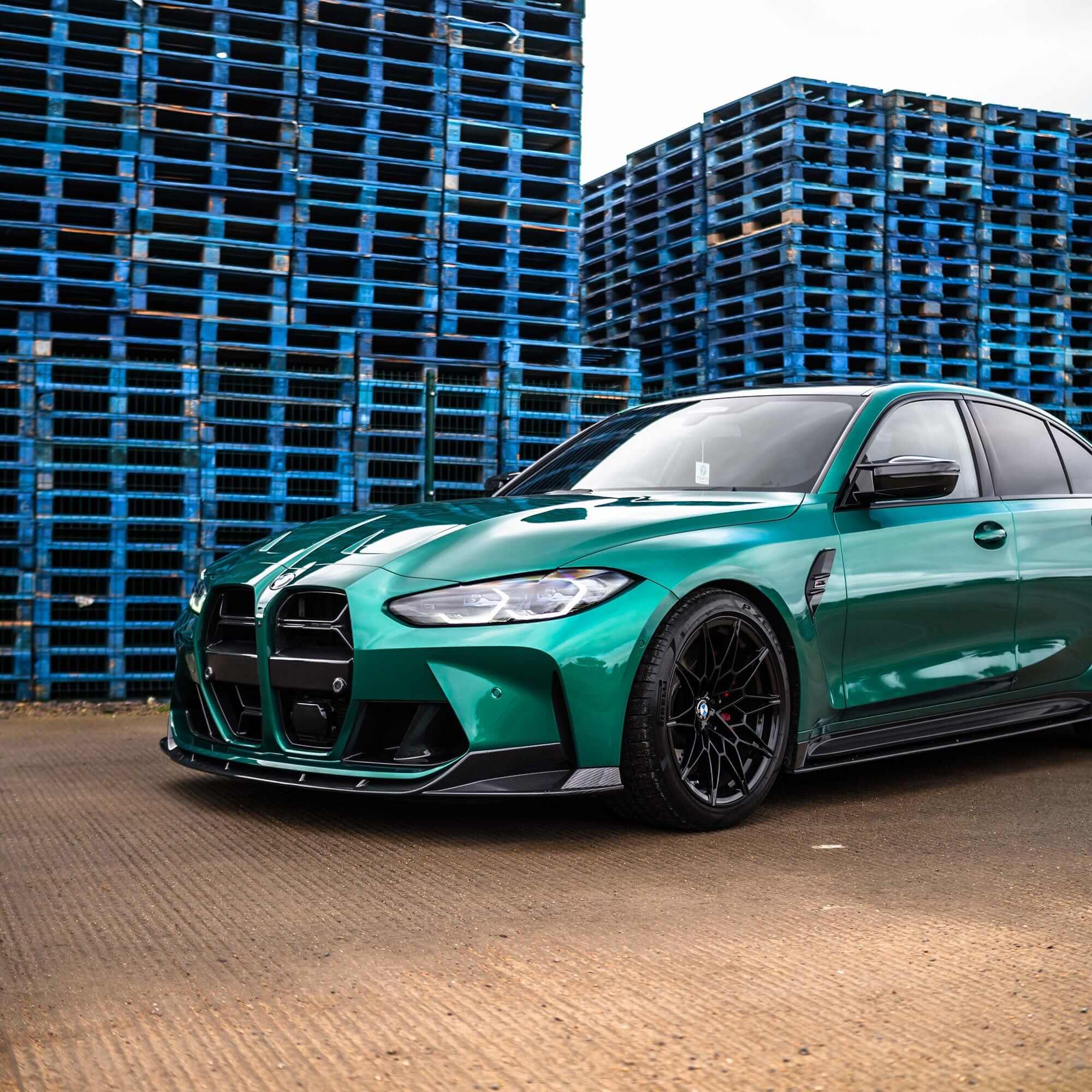 BMW G80 M3 carbon fibre splitter - V1 - Image 4