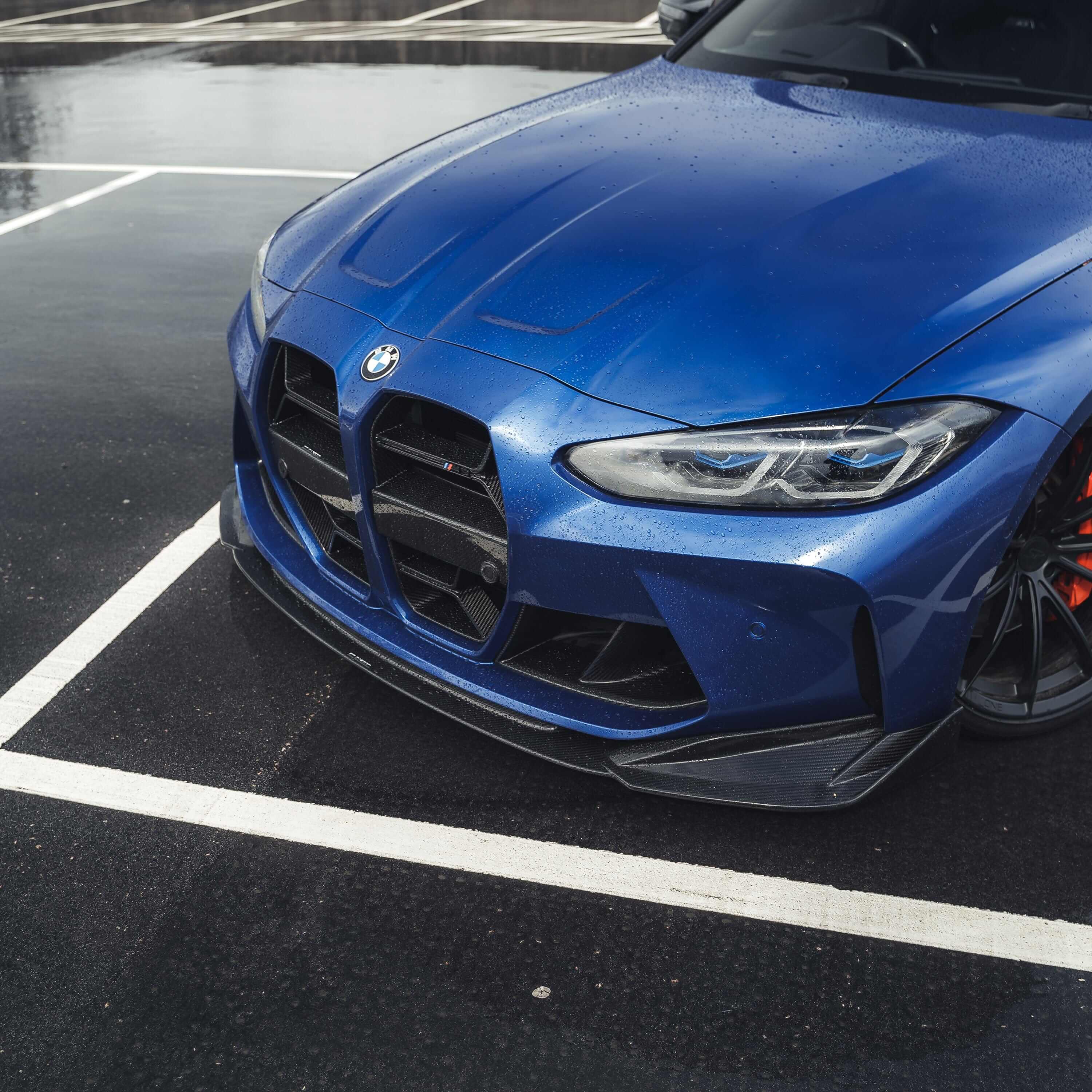 BMW M3 M4 carbon fibre splitter V2 - Image 5