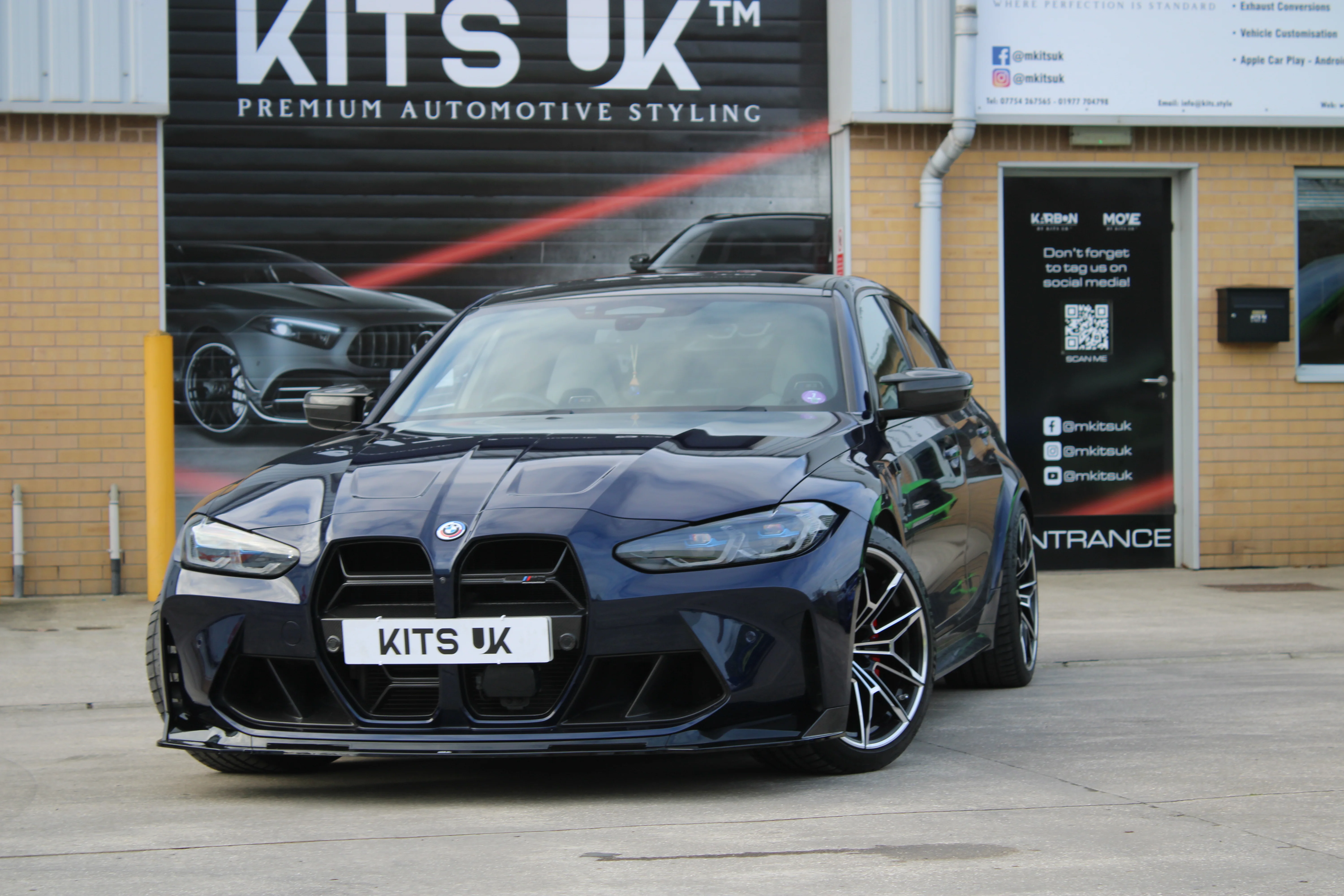 BMW M3 M4 G80G82 Gloss Black Styling Package - Image 6