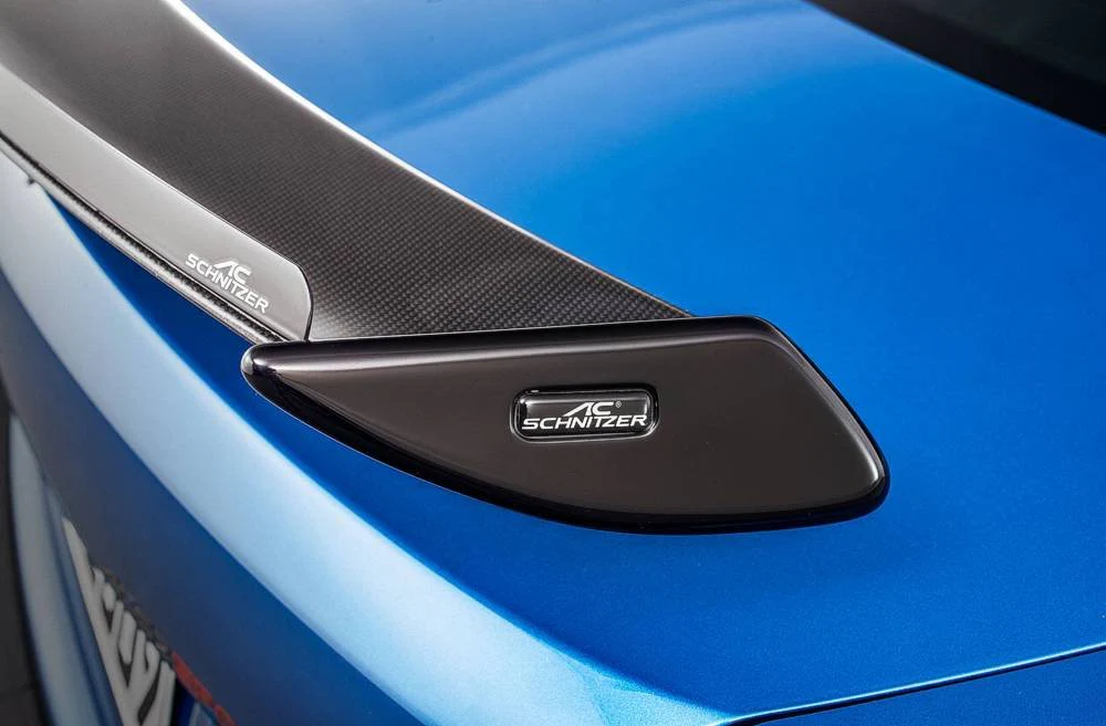 BMW M3 G80 Saloon/Sedan Gurney Flap for Carbon Fibre Racing Wing (AC SCHNITZER) - Image 2