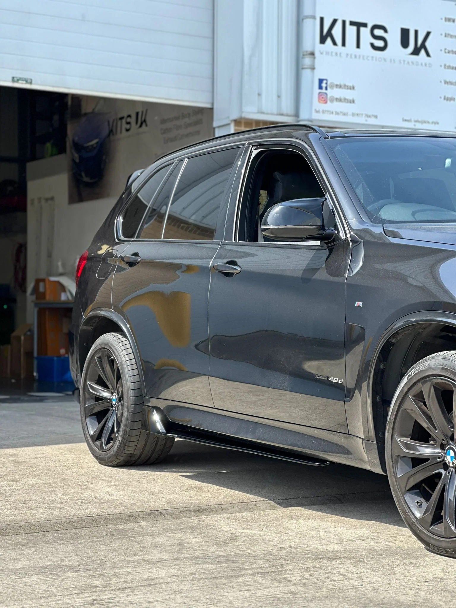 BMW X5 F15 Full Performance Body Kit G05 Style (Gloss Black) - Image 3