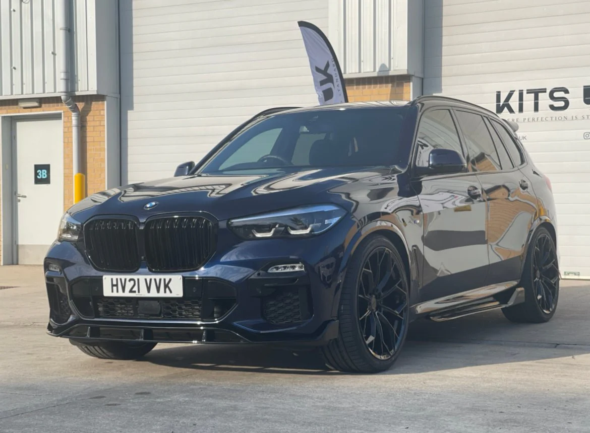 BMW X5, G05 Gloss Black Dual Line Grille - Image 3