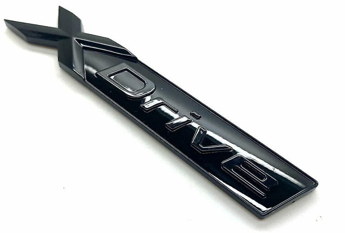 BMW XDrive Black Replacement Badge | Gloss Black Emblem - Image 3