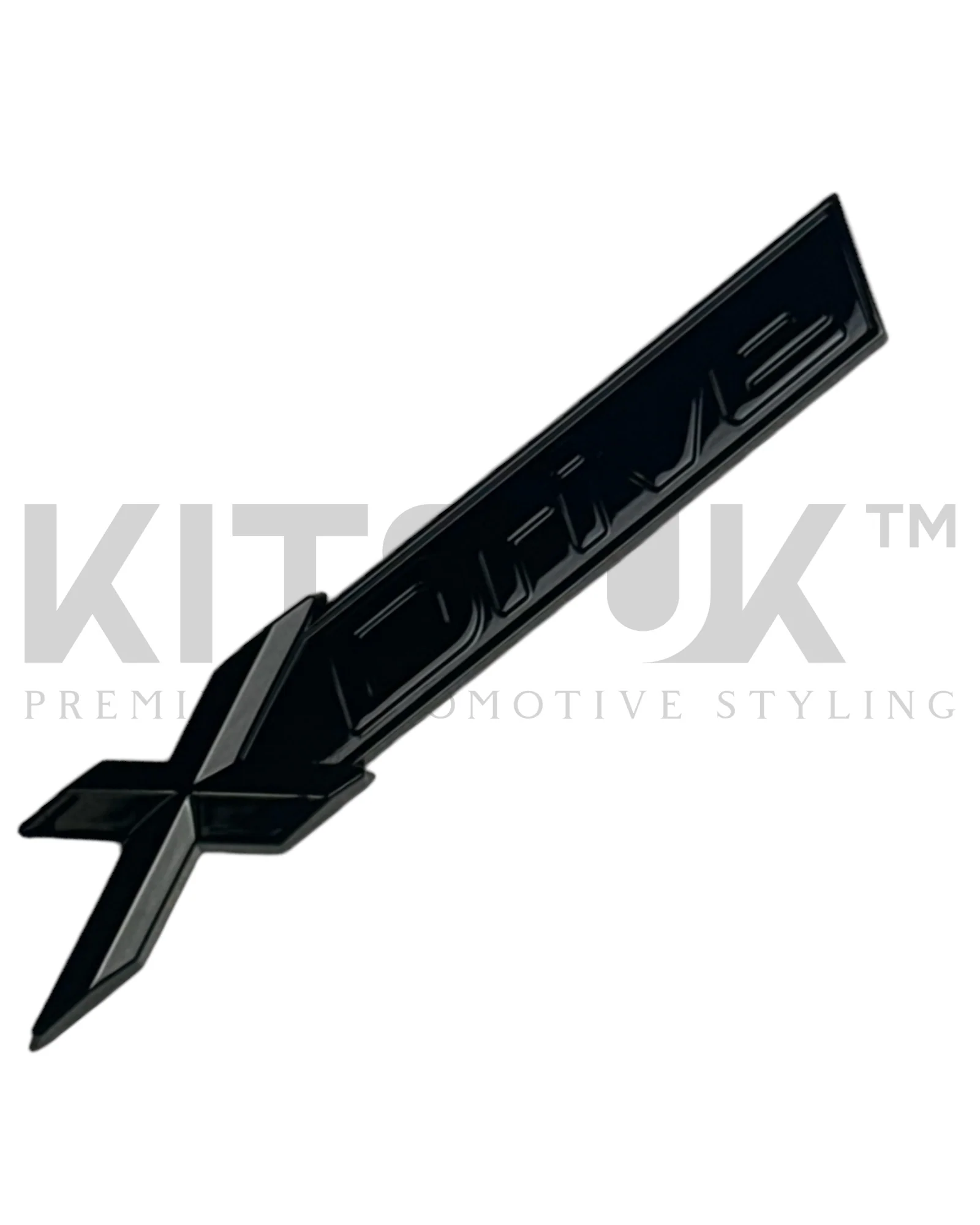BMW XDrive Black Replacement Badge | Gloss Black Emblem - Image 4