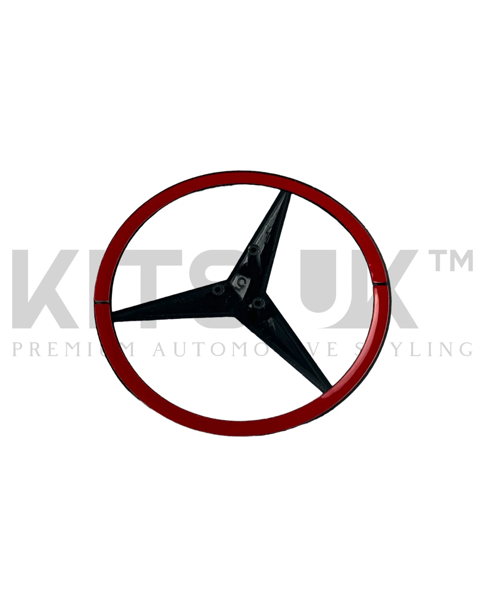 Mercedes W177 A35 A45 Gloss Black Tailgate Star Badge - Image 4