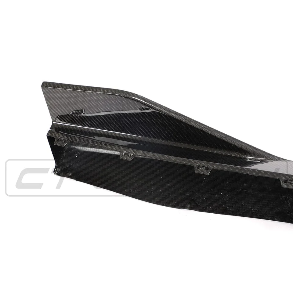 BMW G82/G83 M4 - Carbon Fibre Replacement MP Style Side Extensions - Image 4