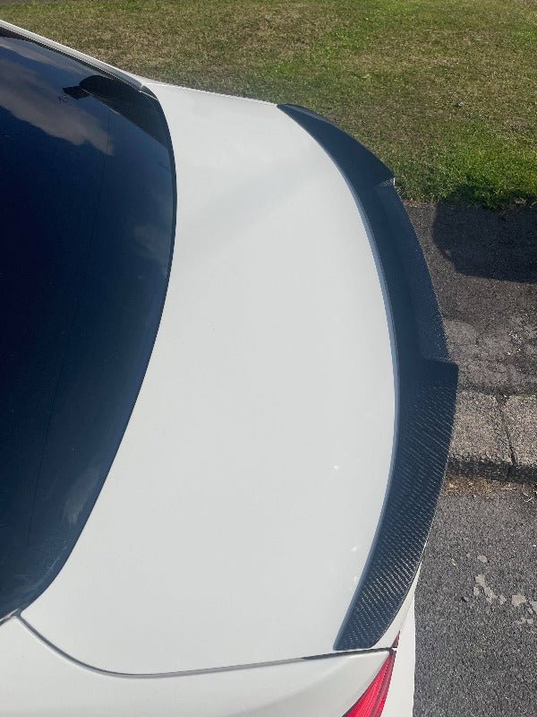 BMW F30 Gloss Black V Style Spoiler | Rear Boot Spoiler - Image 7