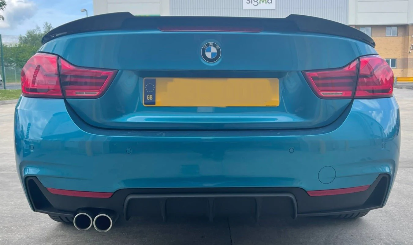 BMW F33 / 4 Series Convertible V Style Spoiler - Image 3