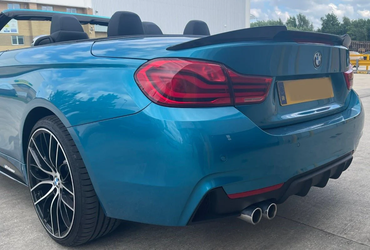 BMW F33 / 4 Series Convertible V Style Spoiler - Image 4