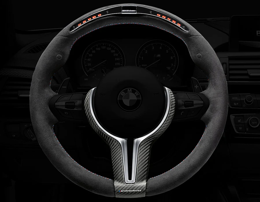 Genuine BMW M Performance LED/Alcantara Race Steering Wheel - F80/F82/F83/F87 - Image 3