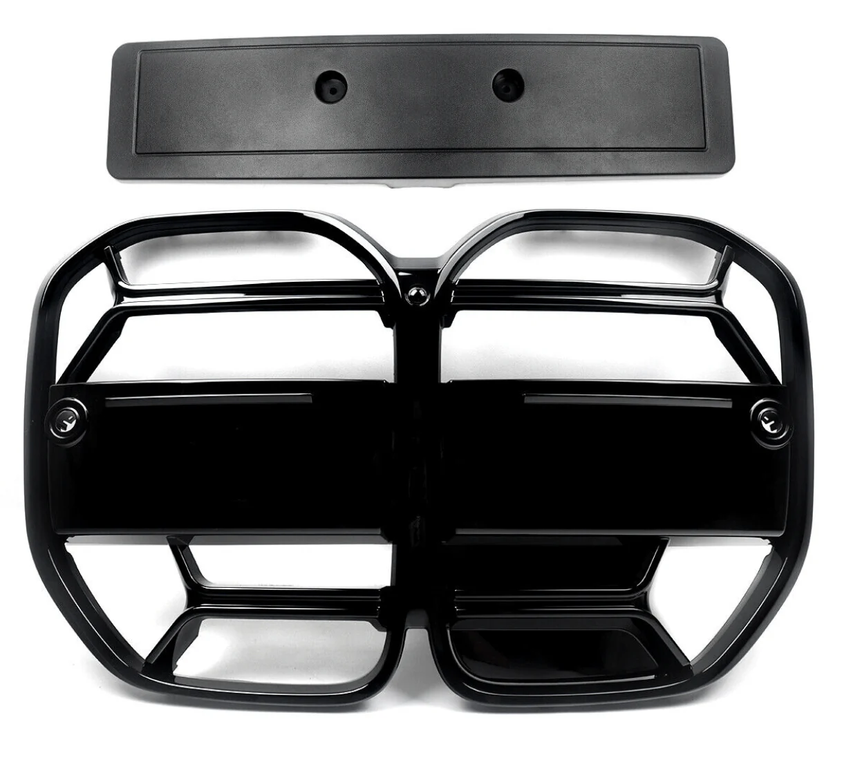 Gloss Black CSL Style Front Grille for BMW 4-Series G22 G23 2021+ - Image 3