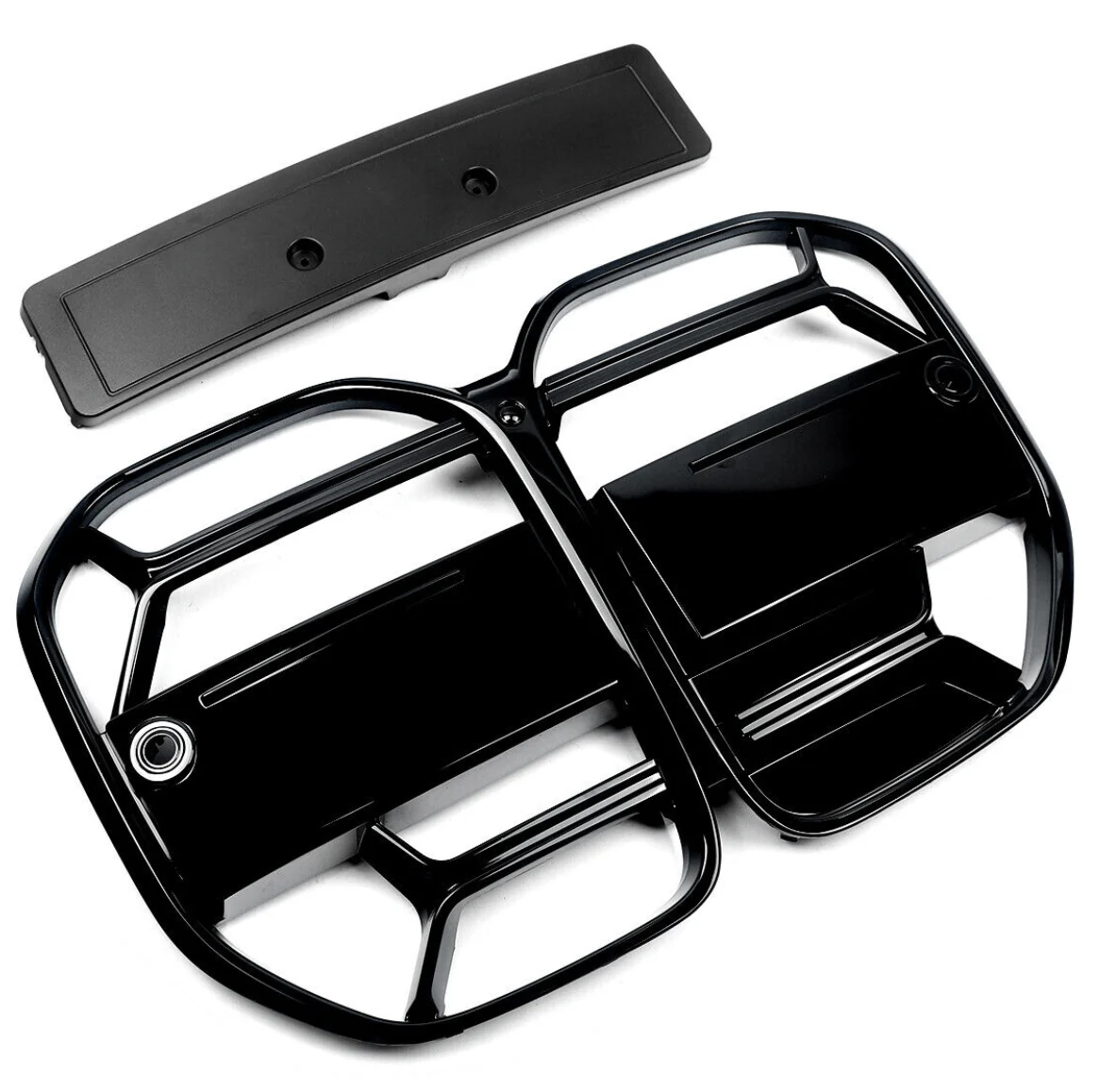 Gloss Black CSL Style Front Grille for BMW 4-Series G22 G23 2021+ - Image 4