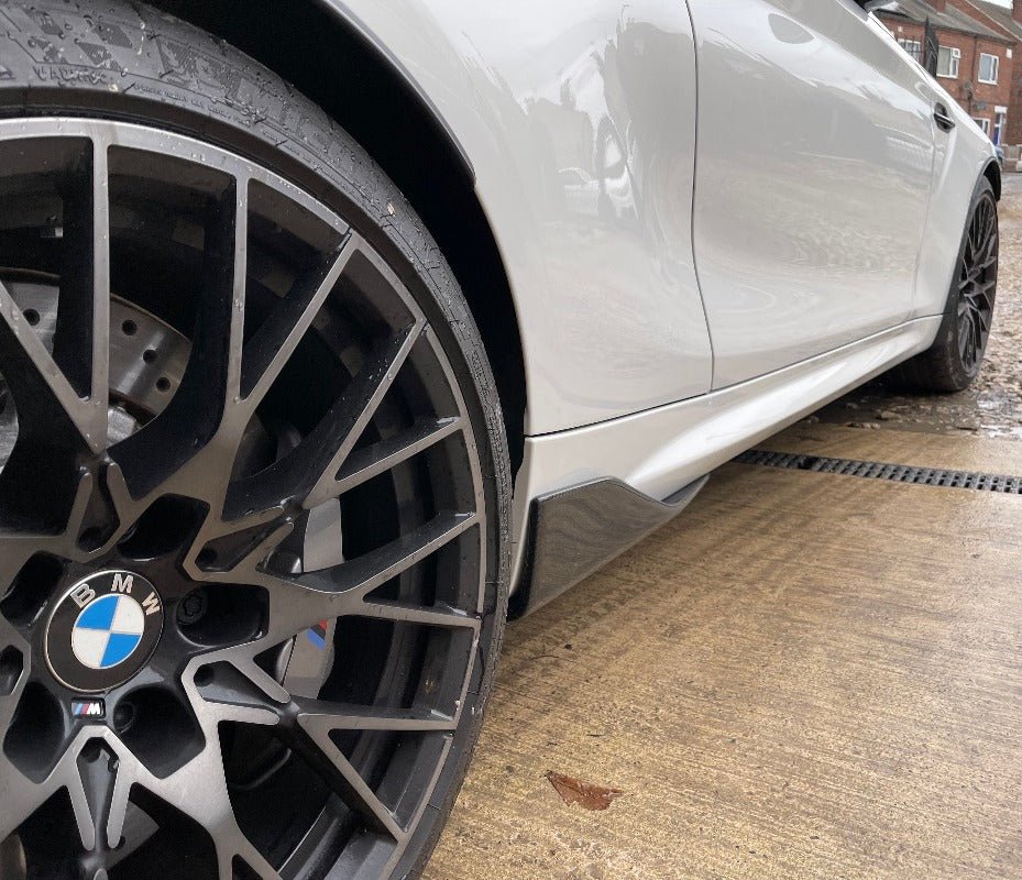 BMW M2/M2C F87 MP Style Carbon Fibre Side Winglets - Image 3