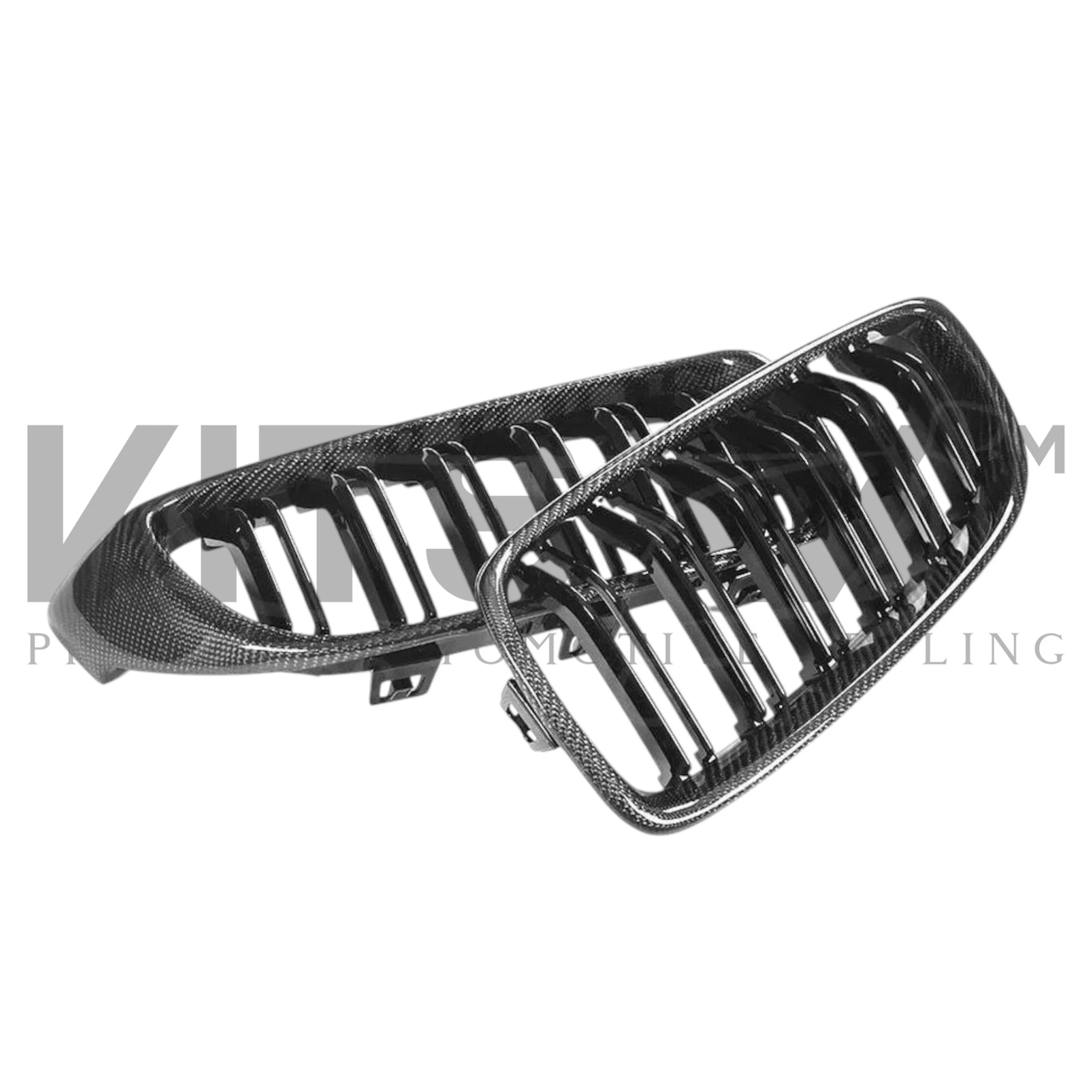 BMW F80 F82 F32 Carbon Fibre Kidney Grilles | M3 M4 Style - Image 3