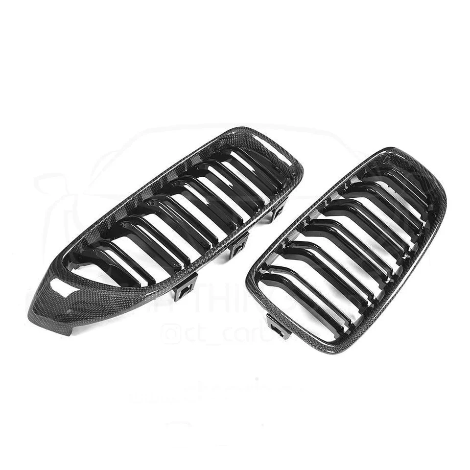 BMW F80 F82 F32 Carbon Fibre Kidney Grilles | M3 M4 Style - Image 6