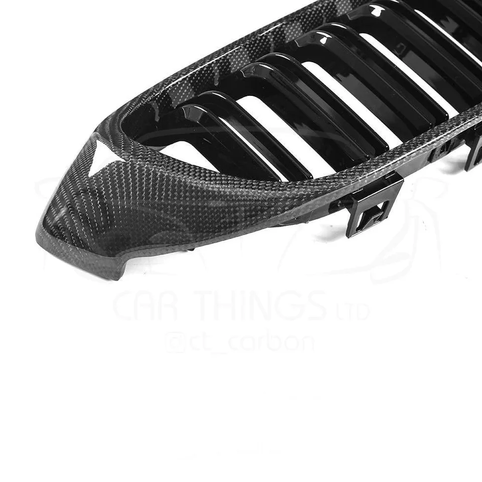 BMW F80 F82 F32 Carbon Fibre Kidney Grilles | M3 M4 Style - Image 9