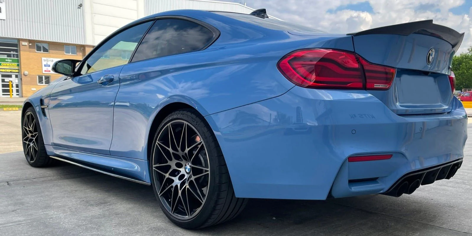 BMW M3/M4 (F80/F82/F83) MP Style Carbon Fibre Diffuser - Image 3