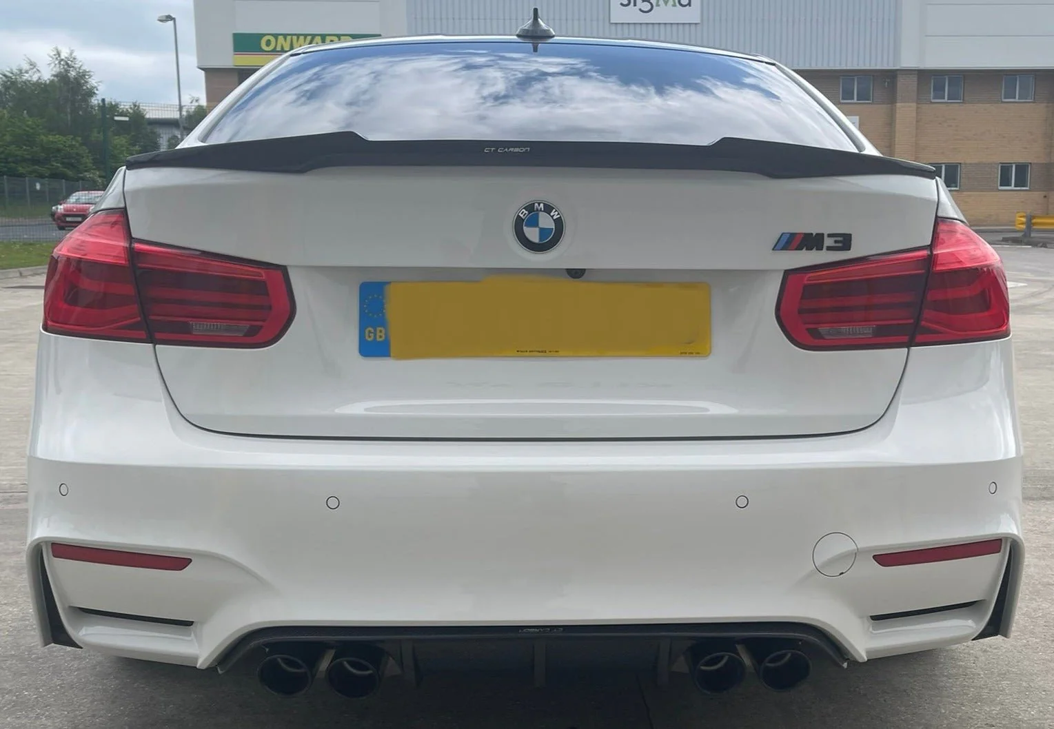 BMW M3/M4 (F80/F82/F83) MP Style Carbon Fibre Diffuser - Image 5