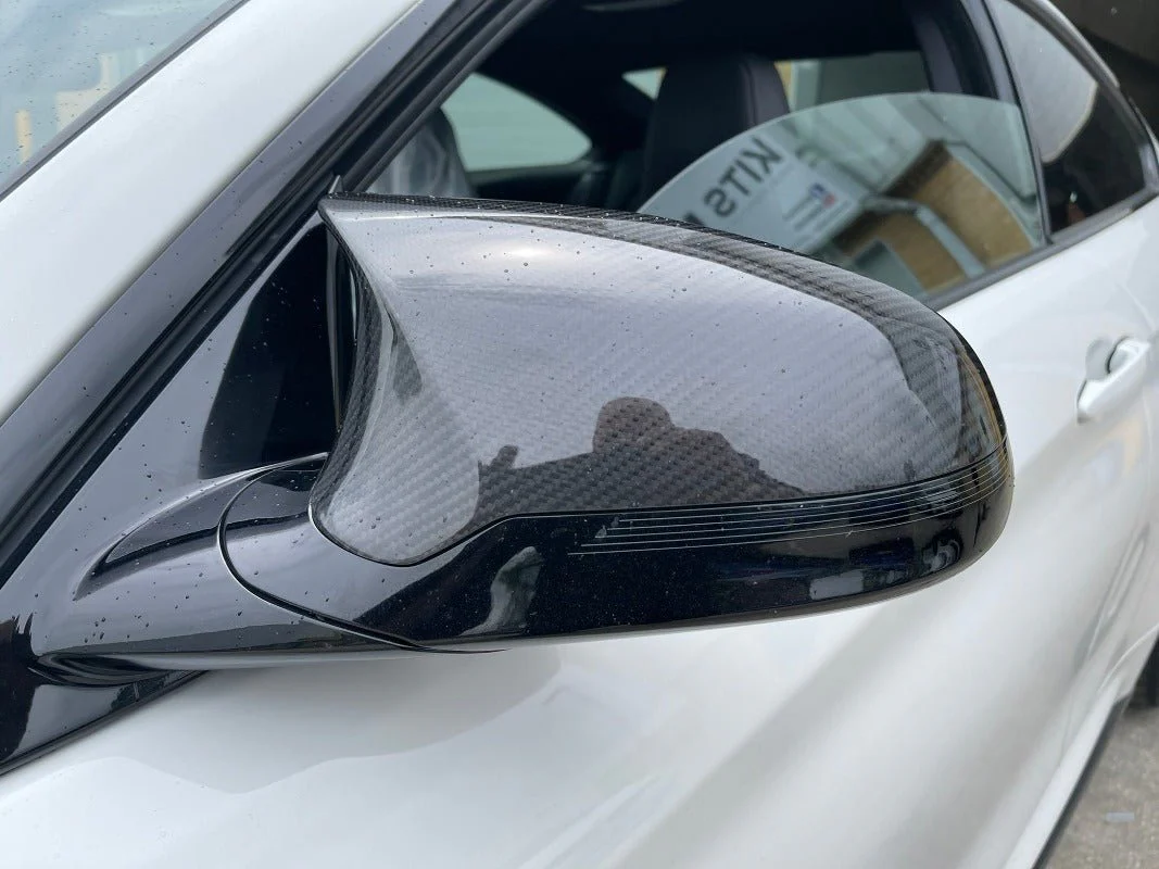 BMW M3/M4/M2C (F80/F82/F83/F87C) Carbon Fibre Mirror Caps RHD ONLY! - Image 3