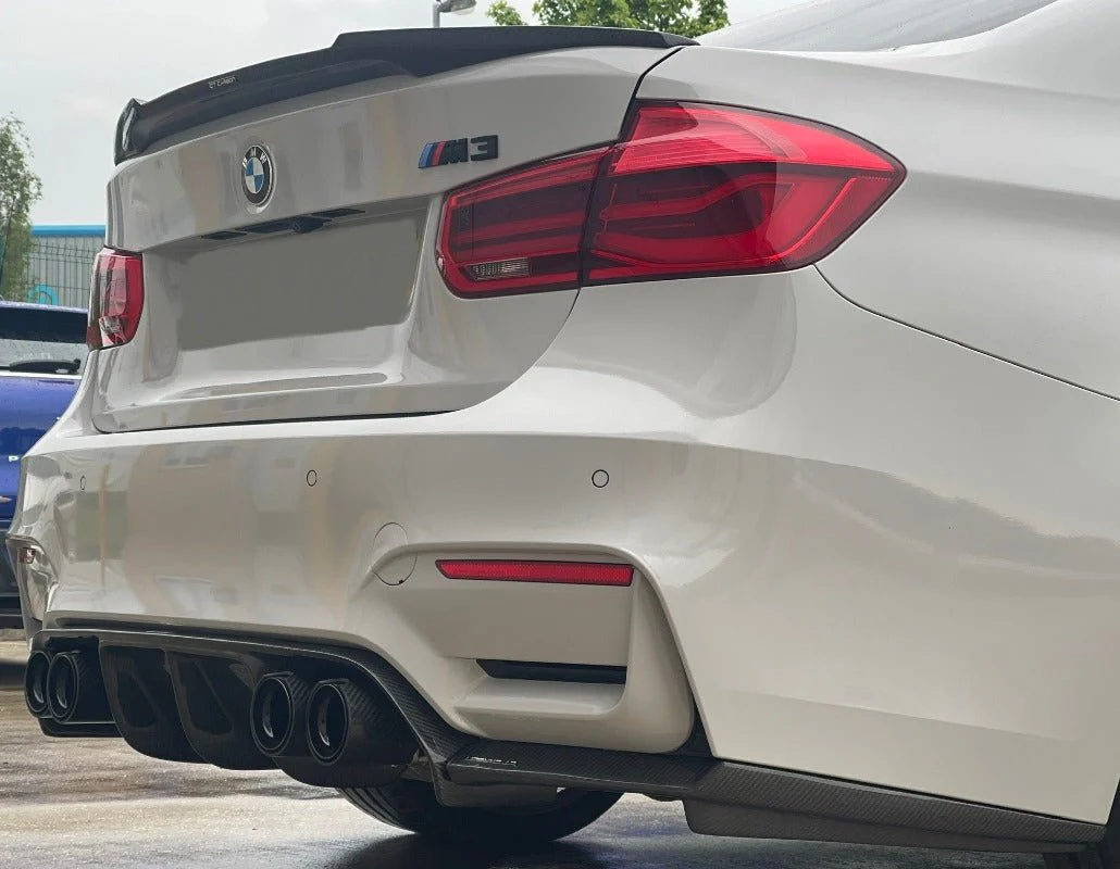 BMW M4/F82 V Style Carbon Fibre Spoiler - Image 4