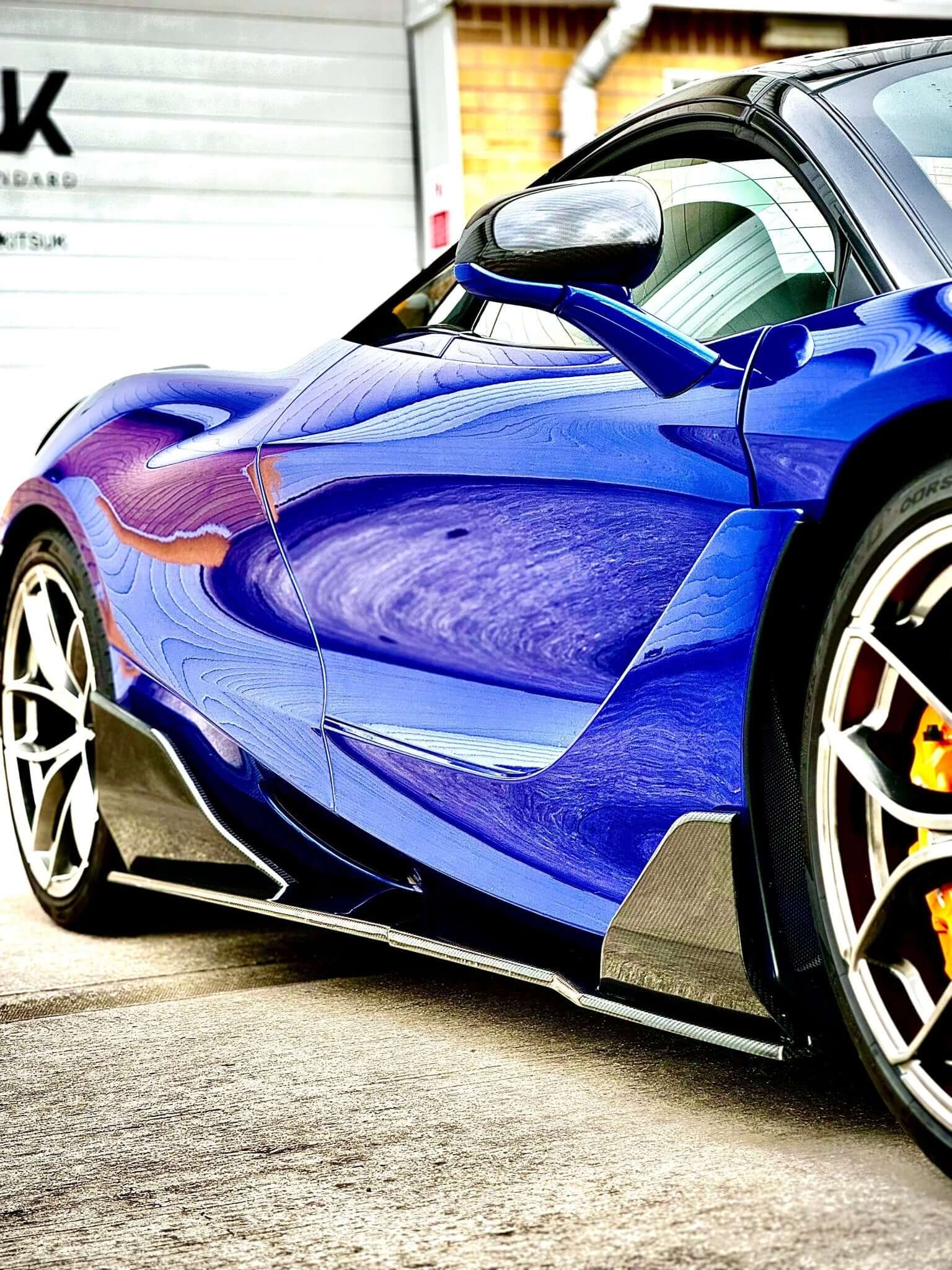 MCLAREN 720S CARBON FIBRE CT DESIGN SIDE SKIRTS - Image 5