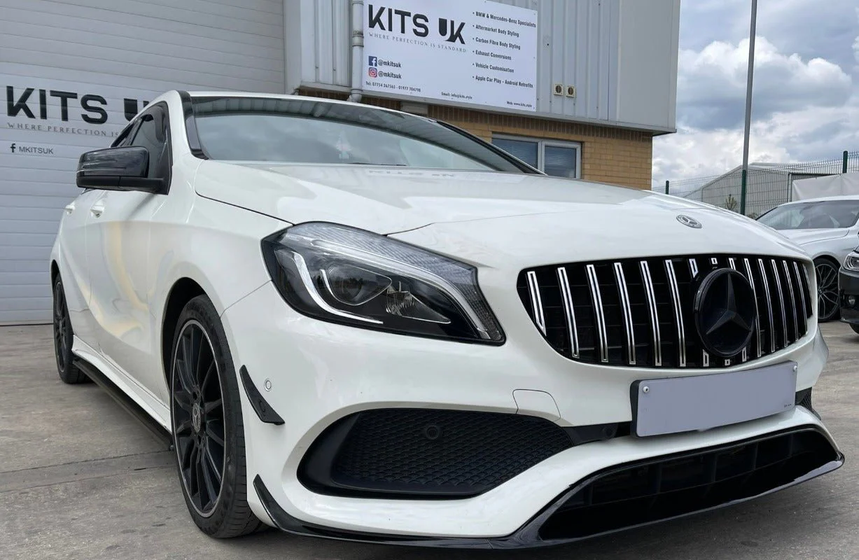 Mercedes A Class W176 Facelift Panamaricana GTR Style Grille - Image 3