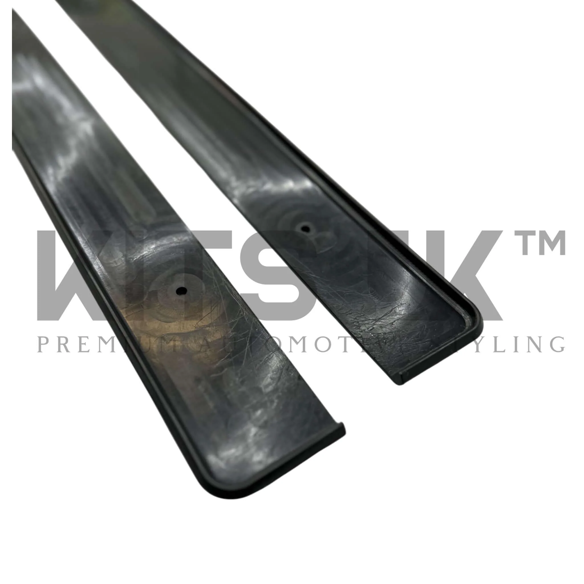 Mercedes C Class side extensions Black - Image 5