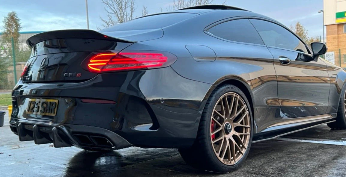 Mercedes C63/C63S W205 2DR Coupé Carbon Fibre Spoiler - DUCKTAIL PS STYLE - Image 5