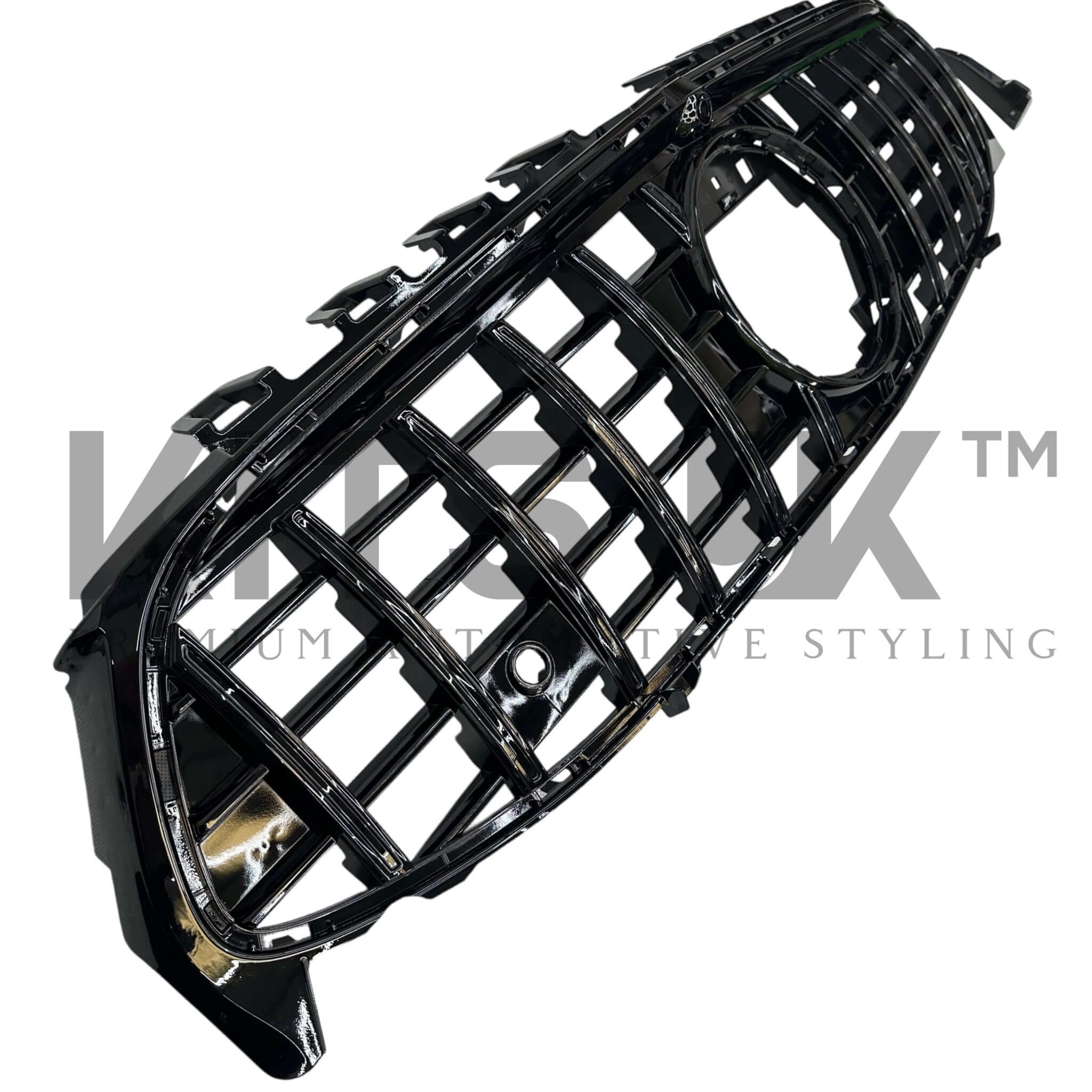 Mercedes CLA W118 C118 Panamericana Grille | Gloss Black AMG Line - Image 3